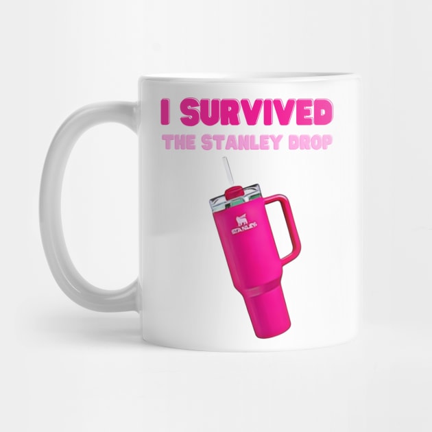 I Survived The Stanley Cup Target Drop Funny Valentine's Day by Little Duck Designs